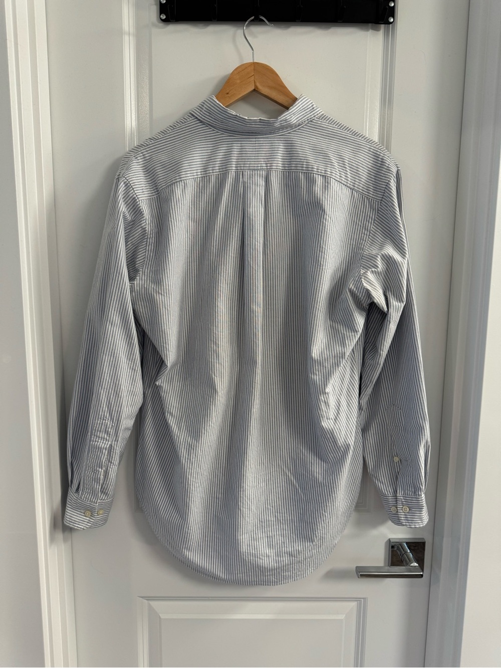 Ralph Lauren Blue Stripe Oxford Button-Down Shirt - Picture 6 of 6